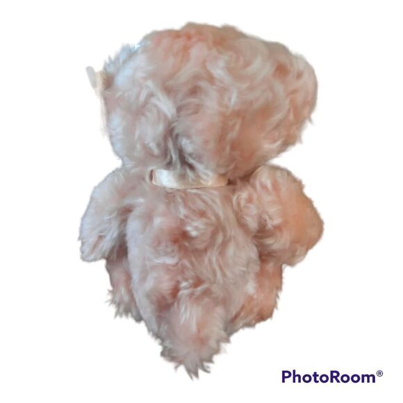 Russ Berries Pink Isabella Plush 8" Stuffed Animal Bears ribbon corduroy paws - Picture 5 of 7